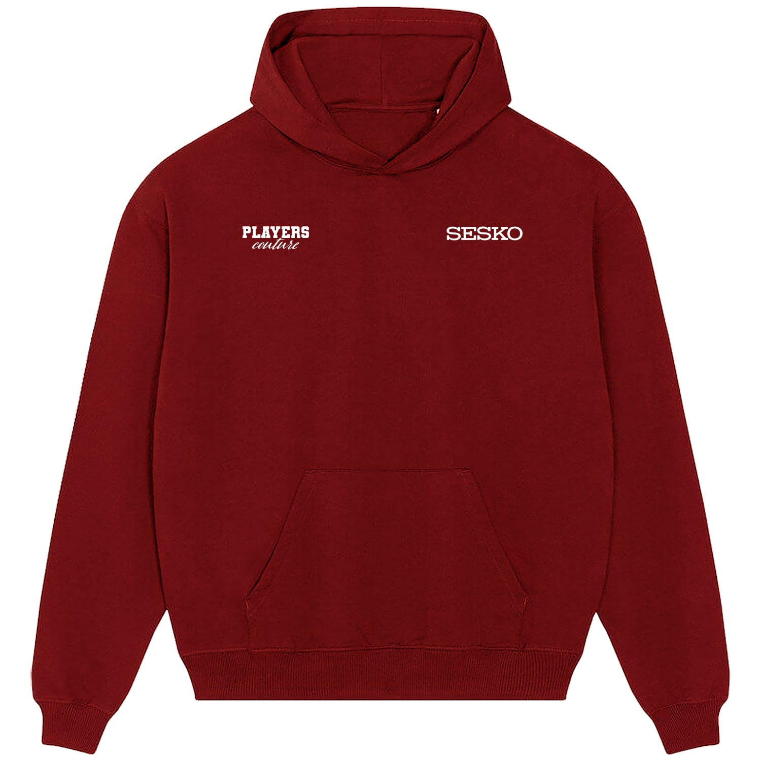 Benjamin Sesko Logo Players Couture Men's Casual Hoodie Red