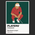 Bernhard Langer Golf Icon Frame Men's Polo Shirt