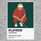 Bernhard Langer Golf Icon Frame Men's Polo Shirt
