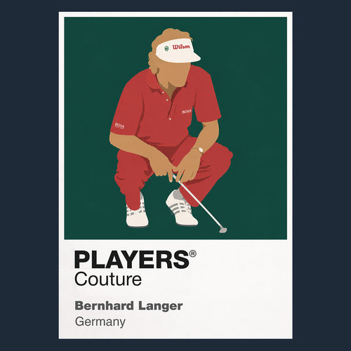 Bernhard Langer Golf Icon Frame - Icon Design