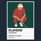 Bernhard Langer Golf Icon Frame Men's Polo Shirt