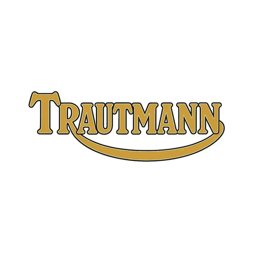 Bert Trautmann Logo Men's Hoodie – white close-up detail shot of the Bert Trautmann Players Couture logo design