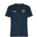 George Best t-shirt – navy men's t-shirt featuring the George Best Players Couture logo