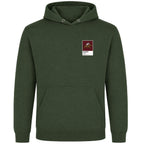 Best Mate horse racing hoodie – mens earthy green hoodie view