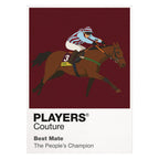 Best Mate horse racing T-shirt – white view