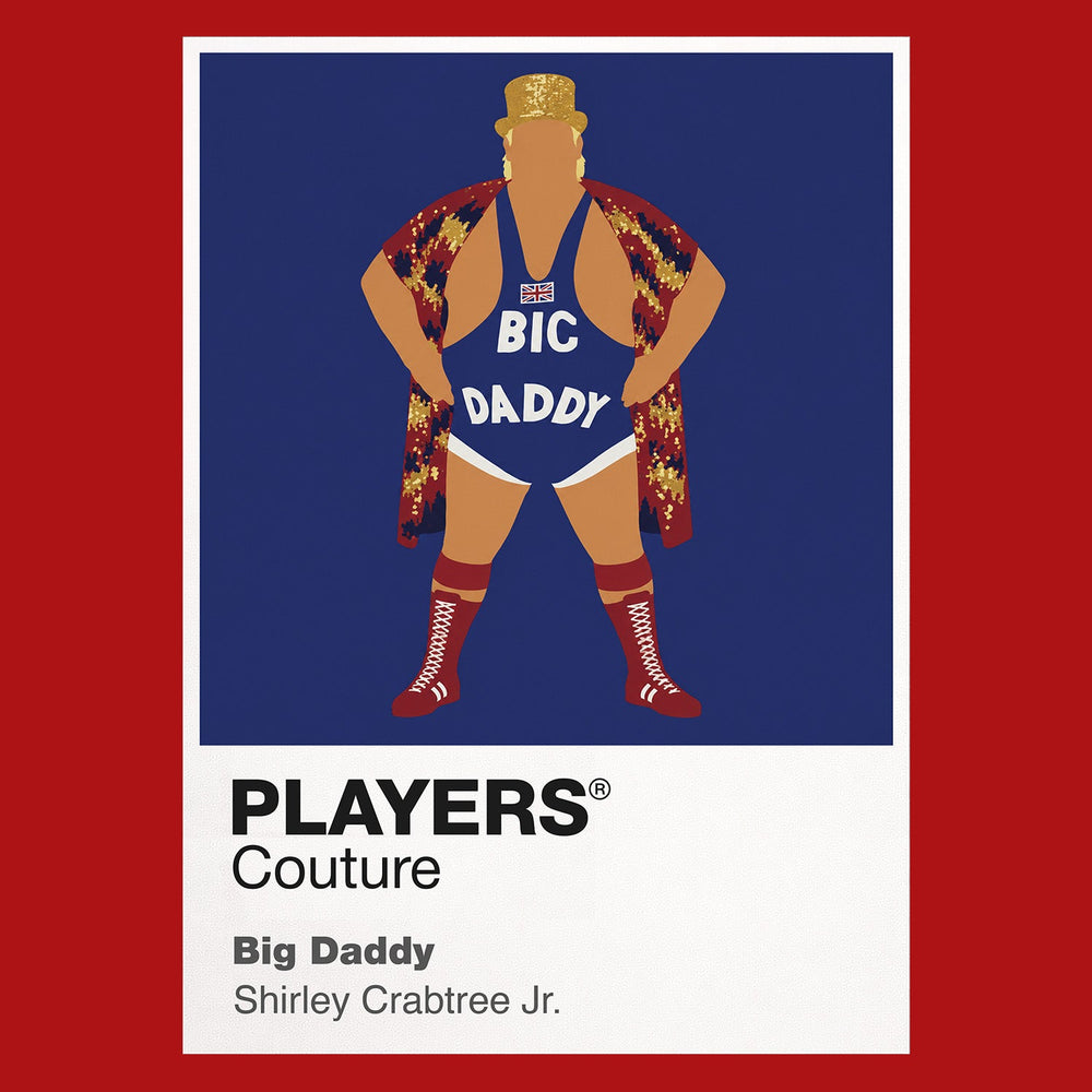 Big Daddy Wrestling Icon Frame Men's T-Shirt