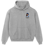 Biggie Smalls Blue hoodie – black men's hoodie featuring the Biggie Smalls Blue Players Couture logo