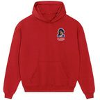 Biggie Smalls Blue hoodie – white men's hoodie featuring the Biggie Smalls Blue Players Couture logo