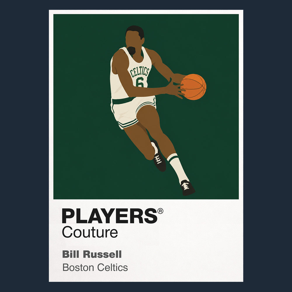 Bill Russell Celtics Basketball Icon Frame - Icon Design (View 8)