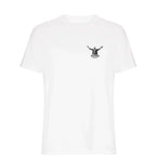 Bill Shankly Embrace t-shirt – white men's t-shirt featuring the Bill Shankly Embrace Players Couture logo
