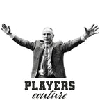 Bill Shankly Embrace Badge Men's Hoodie – close-up detail shot of the Bill Shankly Embrace Players Couture logo design