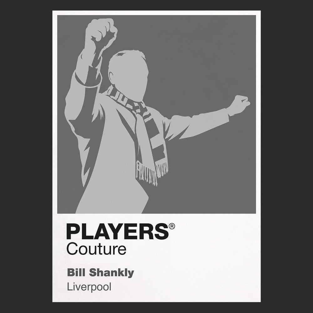 Bill Shankly Liverpool Icon Frame — Black