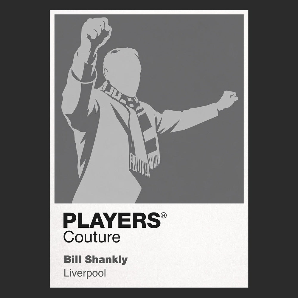 Bill Shankly Liverpool Icon Frame — Black