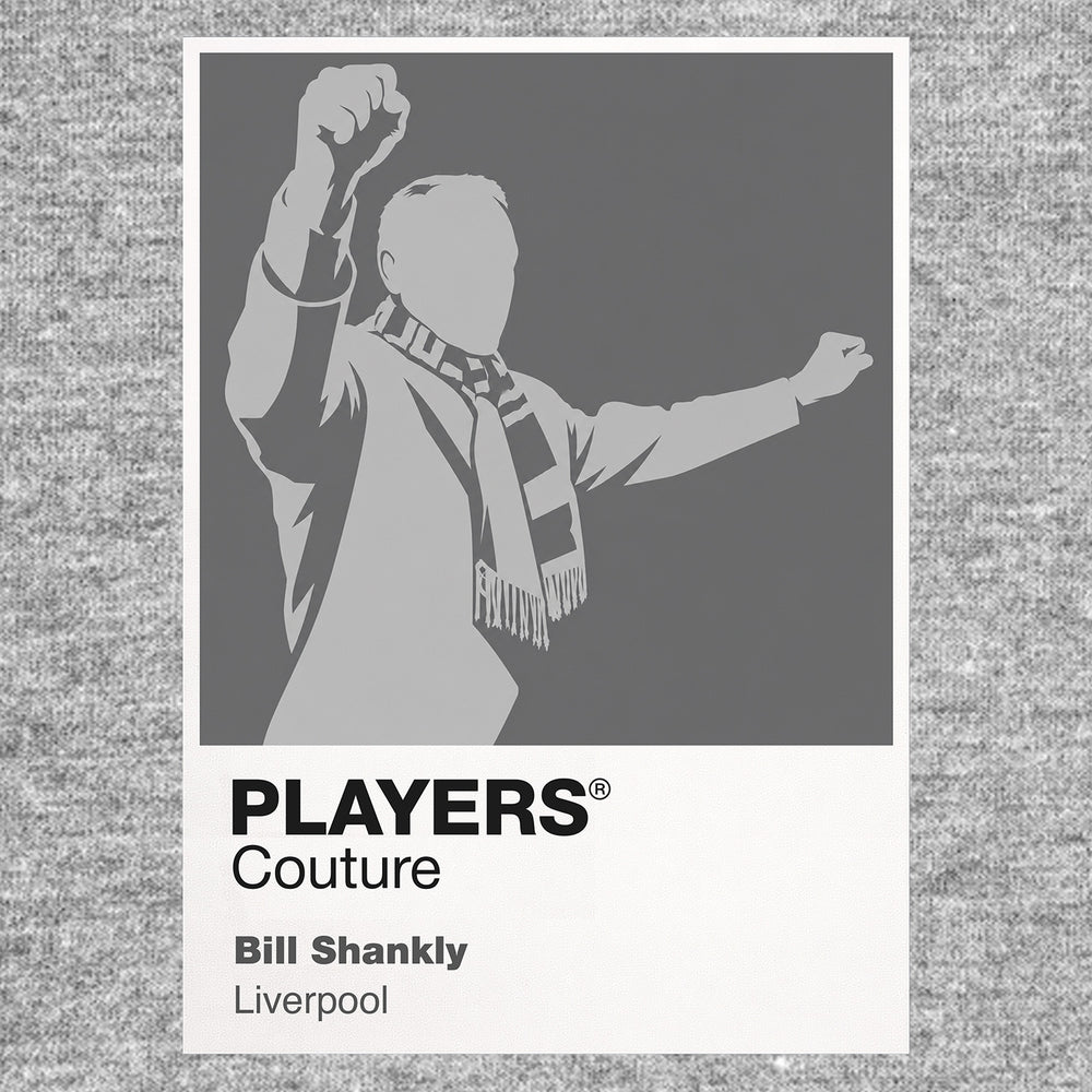 Bill Shankly Liverpool Icon Frame — Gray