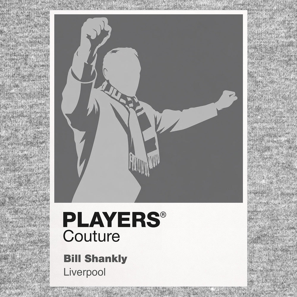Bill Shankly Liverpool Icon Frame — Gray