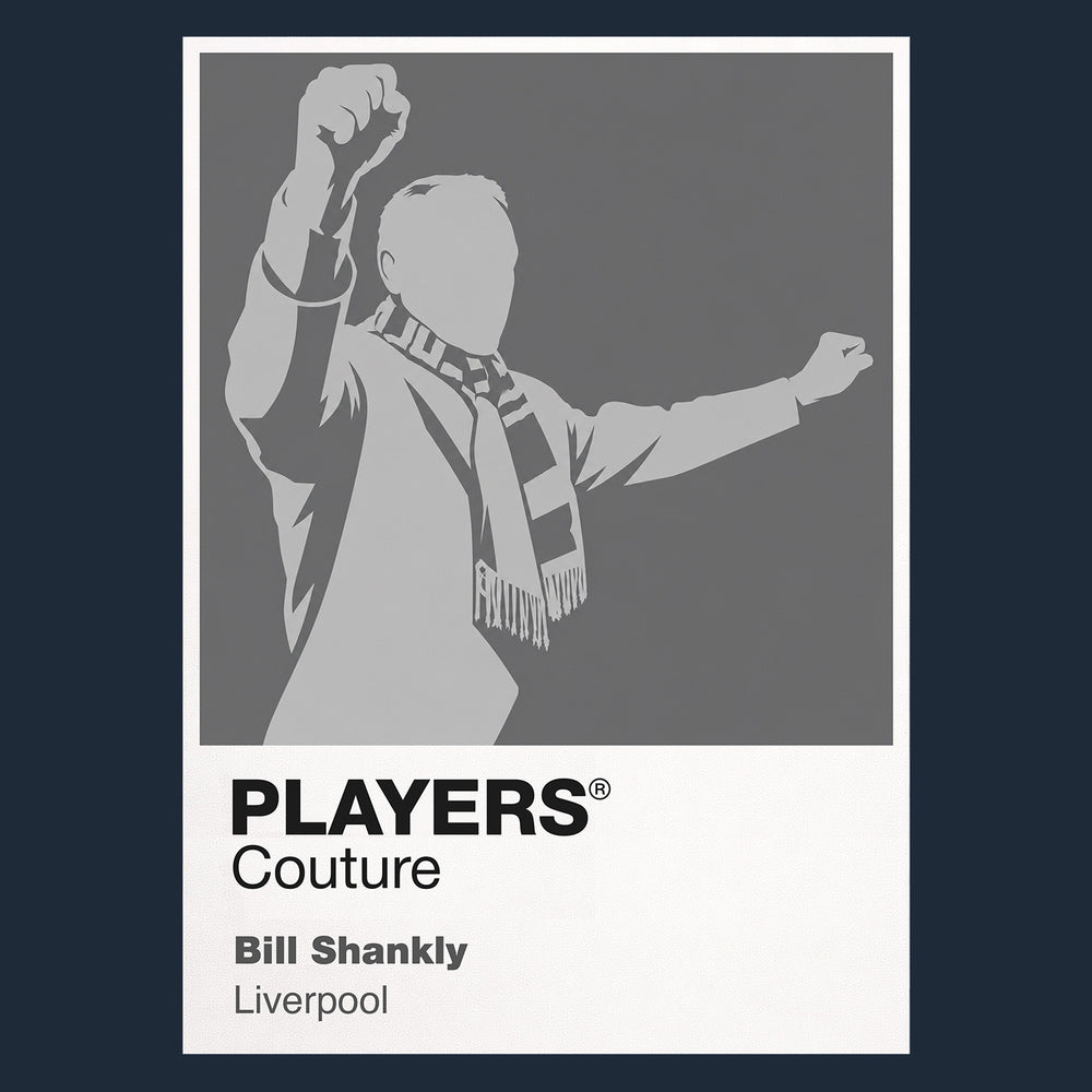 Bill Shankly Liverpool Icon Frame — Navy
