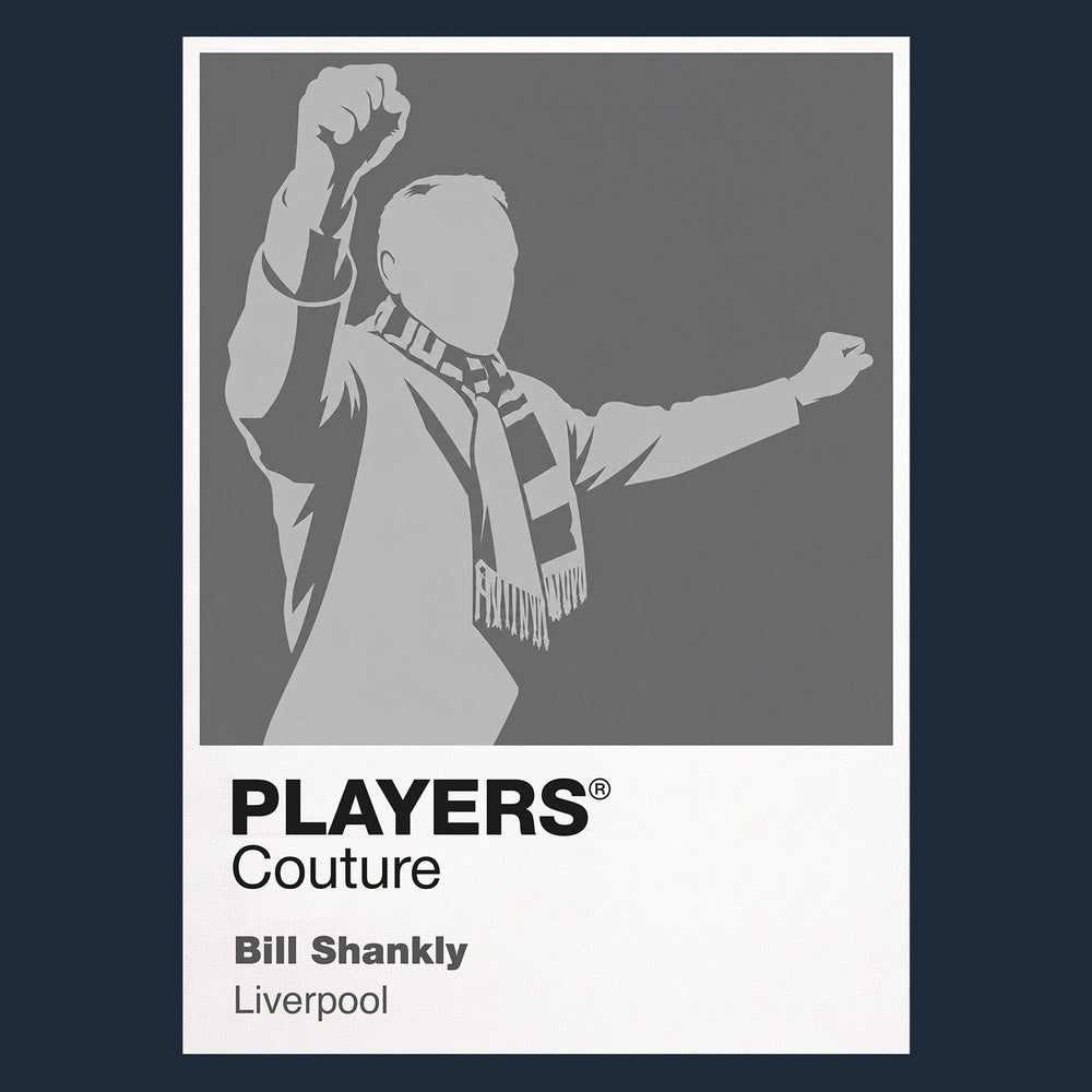 Bill Shankly Liverpool Icon Frame — Navy