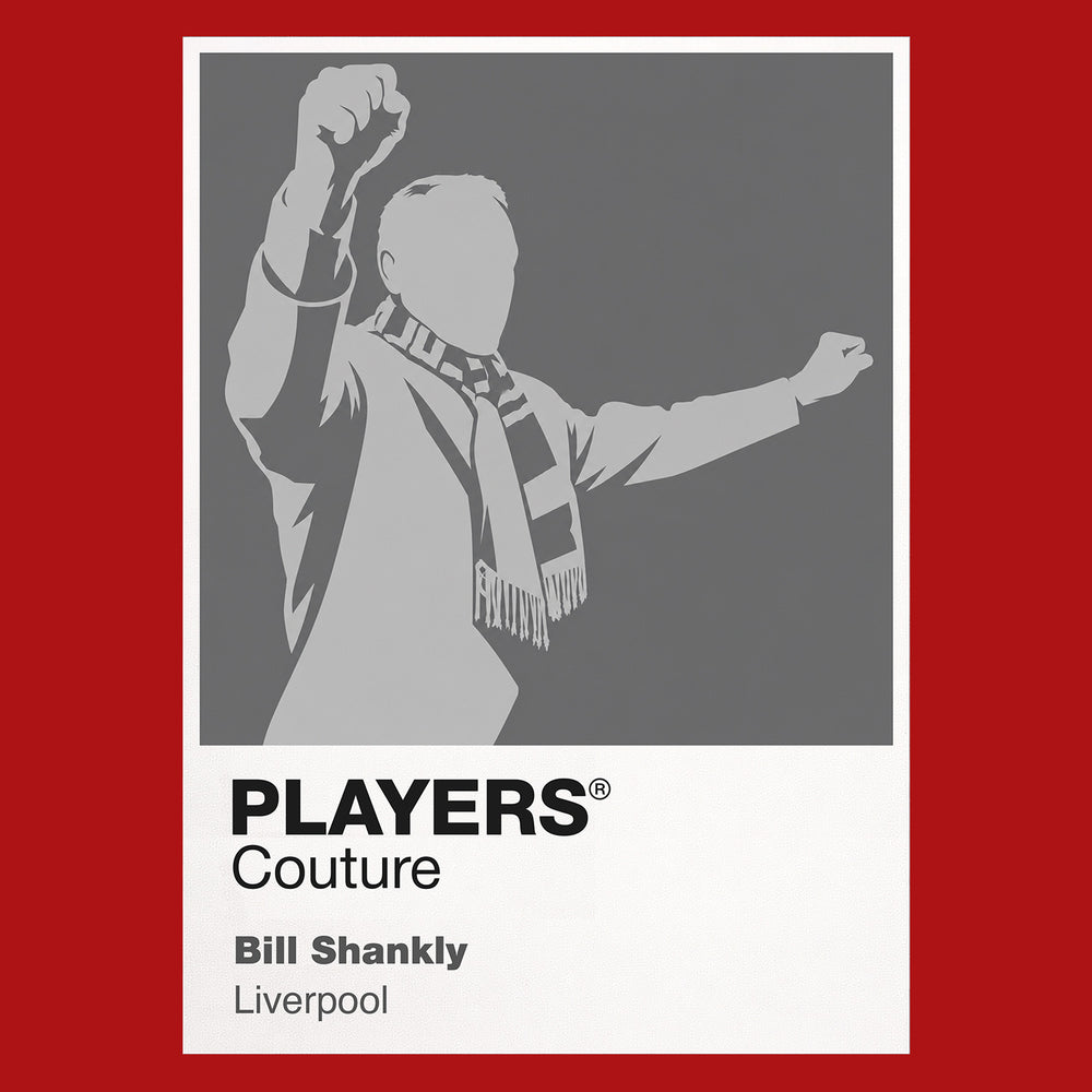 Bill Shankly Liverpool Icon Frame — Red