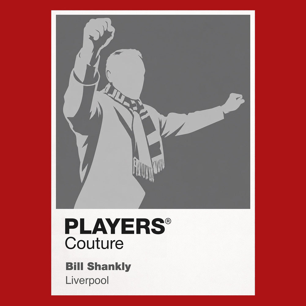 Bill Shankly Liverpool Icon Frame — Red