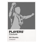 Bill Shankly Liverpool Icon Frame — White