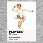 Billy Bremner Leeds United Icon Frame — Gray