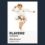 Billy Bremner Leeds United Icon Frame — Navy
