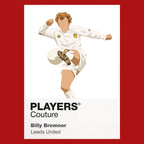 Billy Bremner Leeds United Icon Frame — Red