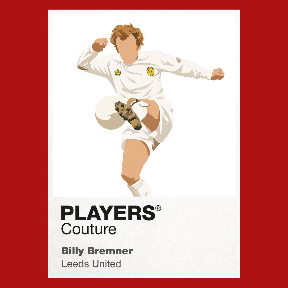 Billy Bremner Leeds United Icon Frame — Red
