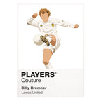 Billy Bremner Leeds United Icon Frame — White