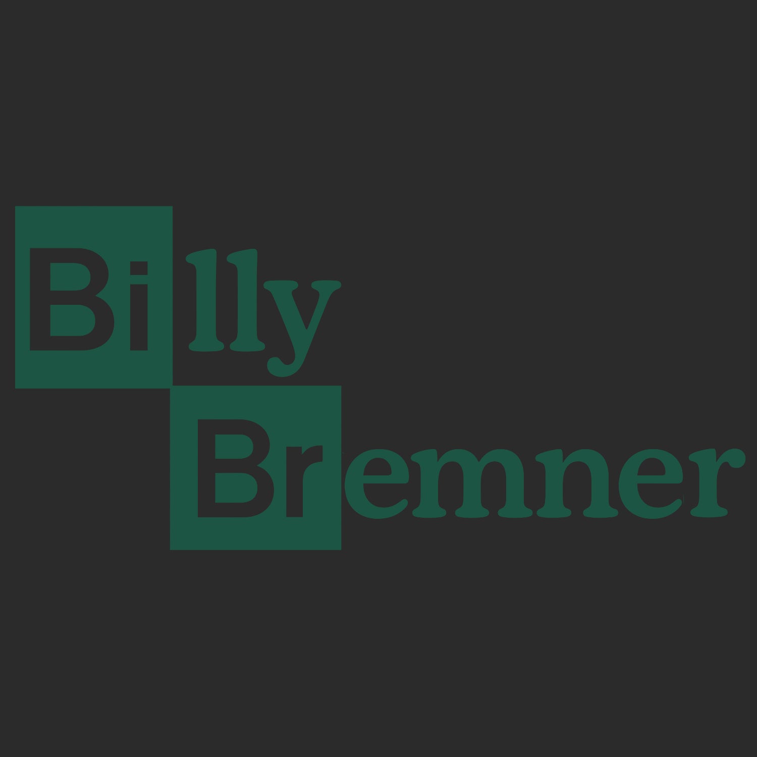 Billy Bremner Logo Players Couture Mens T-Shirt