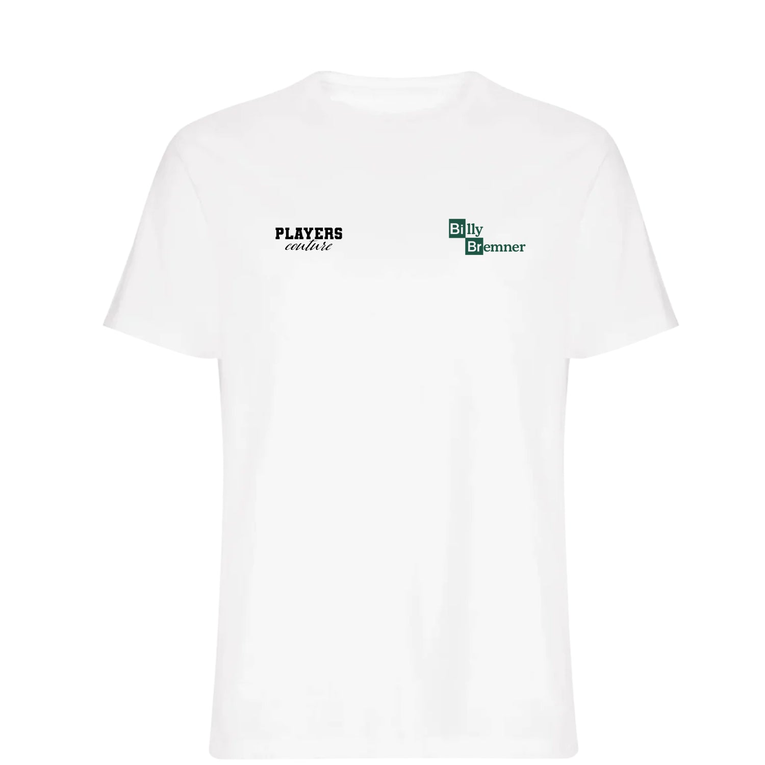 Billy Bremner Logo Players Couture Mens T-Shirt White