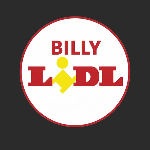 Billy Liddell Logo Men's Hoodie – black close-up detail shot of the Billy Liddell Players Couture logo design