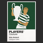 Billy McNeill Celtic Icon Frame — Black
