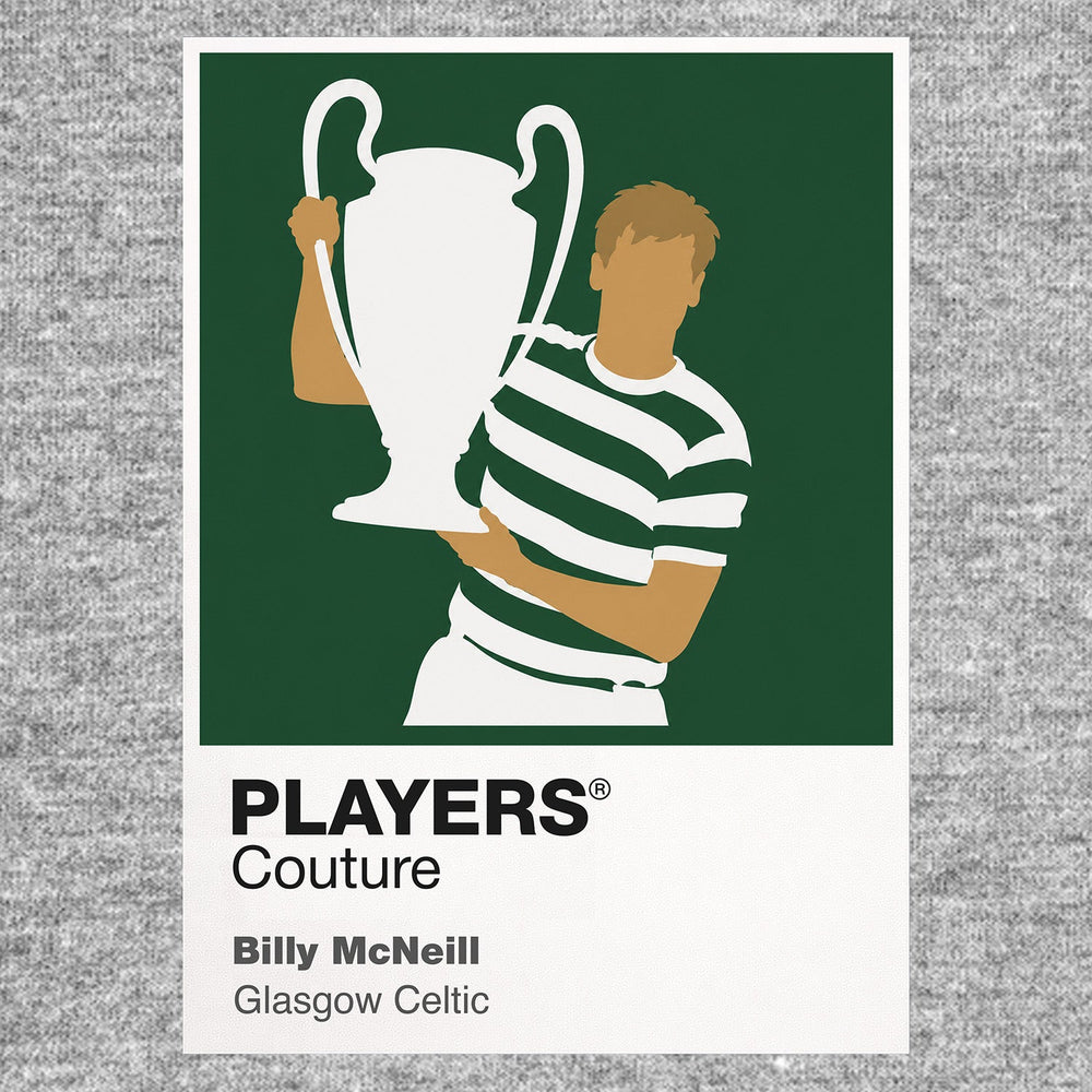 Billy McNeill Celtic Icon Frame — Gray