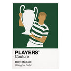 Billy McNeill Celtic Icon Frame — White