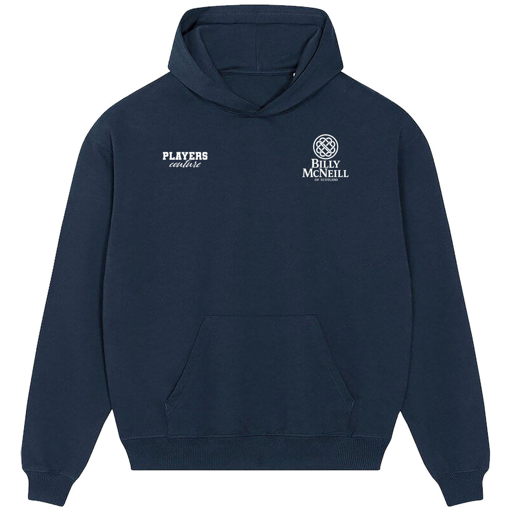 Billy McNeill Logo Players Couture Men's Casual Hoodie Navy