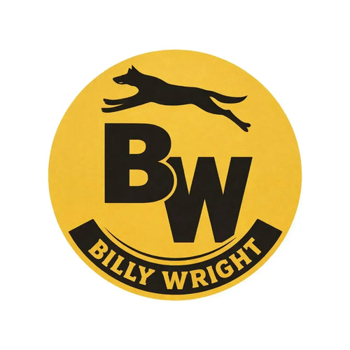 Billy Wright Logo Men's T-Shirt – white close-up detail shot of the Billy Wright Players Couture logo design