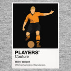 Billy Wright Wolves Icon Frame — Gray