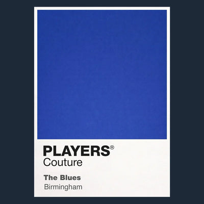Birmingham City Classic Football Shirt Colours Frame - Icon Design