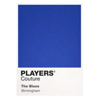 Birmingham City Classic Football Shirt Colours Frame Men's T-Shirt – white close-up detail shot of the Birmingham City