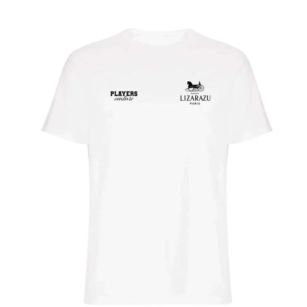 Bixente Lizarazu Logo Players Couture Mens T-Shirt - White / S | Athletic Club Bilbao, Bayern Munich, Fashion Collection, Football, France, Men's, T-Shirts, Volume 1