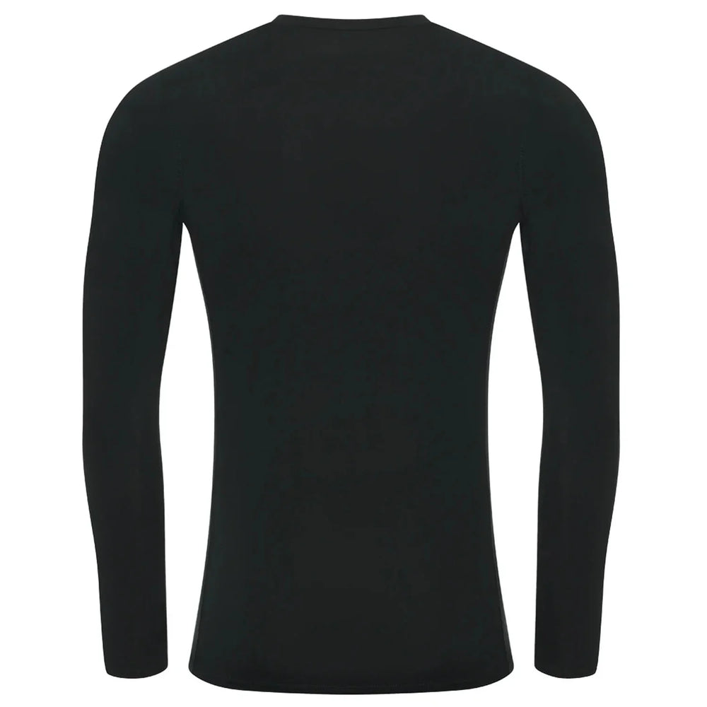 Essentials Collection Players Couture Men's Black Activewear Cool Baselayer
