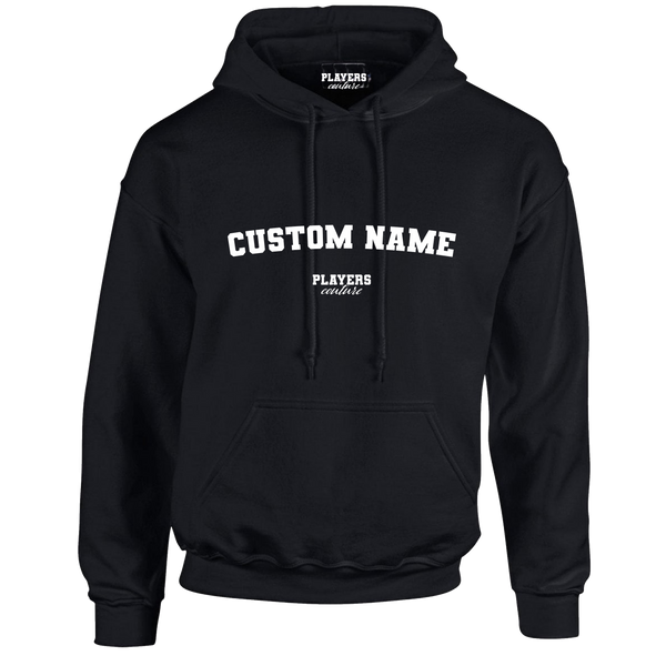 Black Custom Great Value Players Couture Men's Basic Hoodie