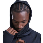 Essentials Collection hoodie – black men's hoodie with white Essentials Collection letters and Players Couture logo on the