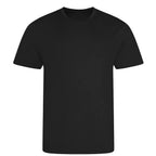 Custom Upload Your t-shirt – black men's t-shirt featuring the Custom Upload Your Players Couture logo