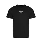 Essentials Collection t-shirt – black kids' t-shirt with white Essentials Collection letters and Players Couture logo on the