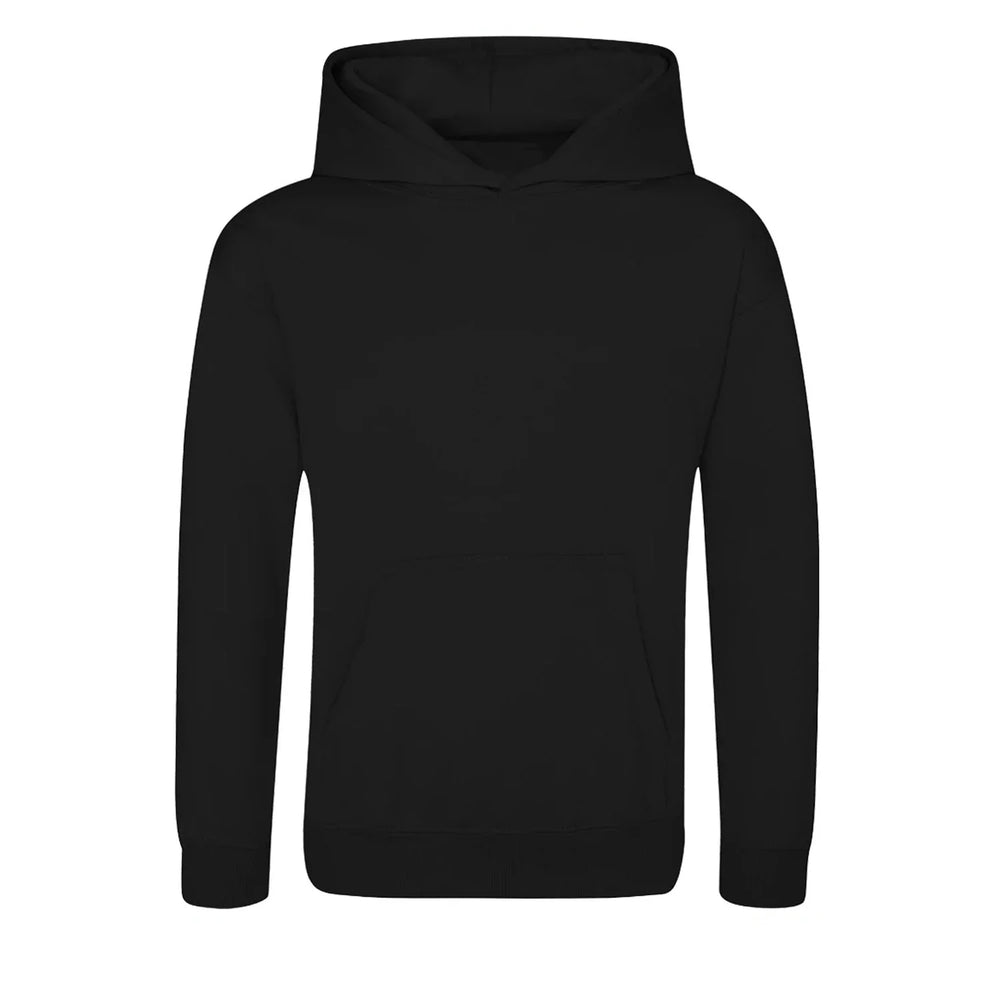 Custom Upload Your Own hoodie – black kids' hoodie featuring the Custom Upload Your Own Players Couture logo