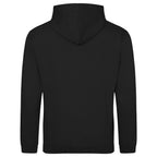 Essentials Collection hoodie – black men's hoodie with white Essentials Collection letters and Players Couture logo on the