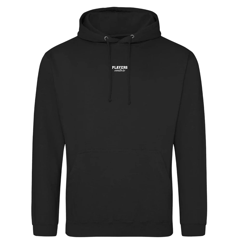 Essentials Collection Players Couture Men's Classic Staple Black Hoodie - Black / XS | Basics, Essentials Collection, Hoodies, Men's
