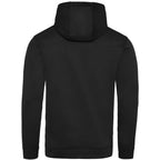 Essentials Collection hoodie – black men's hoodie with white Essentials Collection letters and Players Couture logo on the
